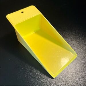 Tupperware Flat‎ Scoop 1452 Yellow Vintage EUC 1452-3